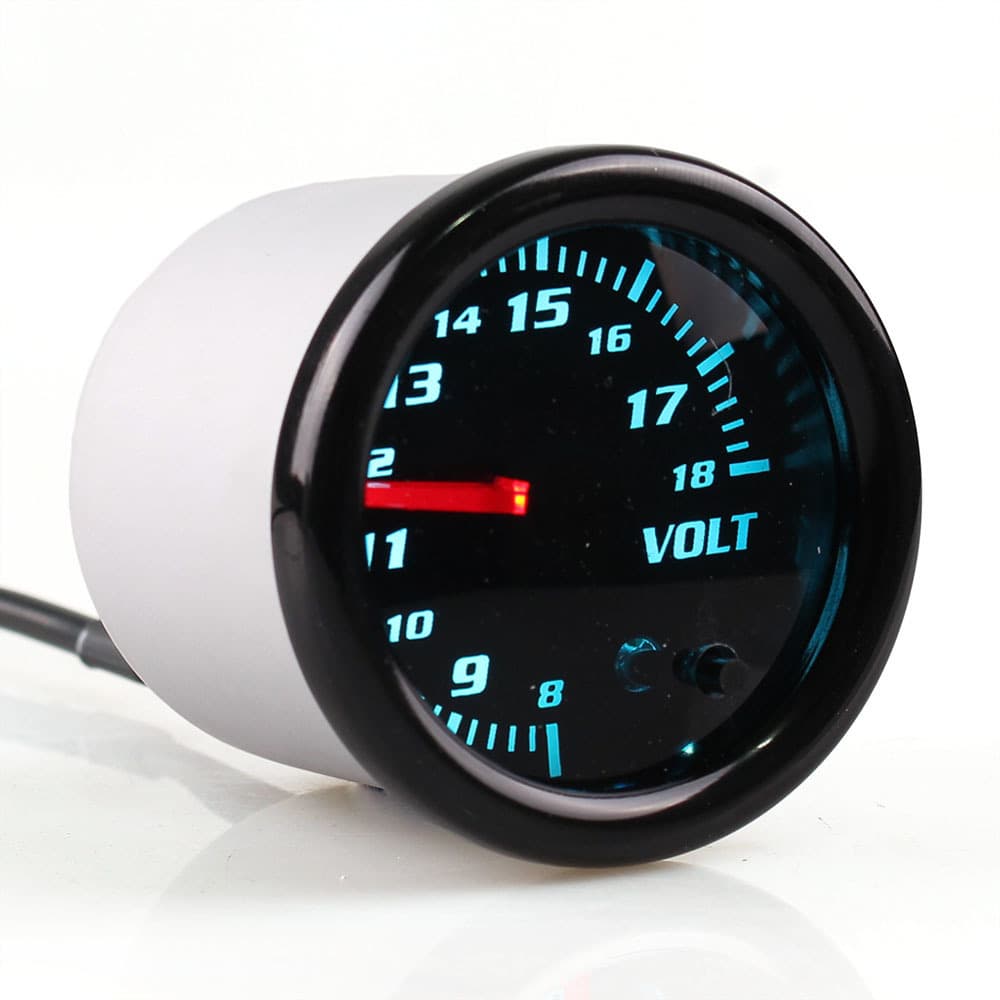 New 2-Inch Colorful Car Modification Electronic Instruments Voltmeter Water Temperature Oil Temperature Turbo Meter Speedometer