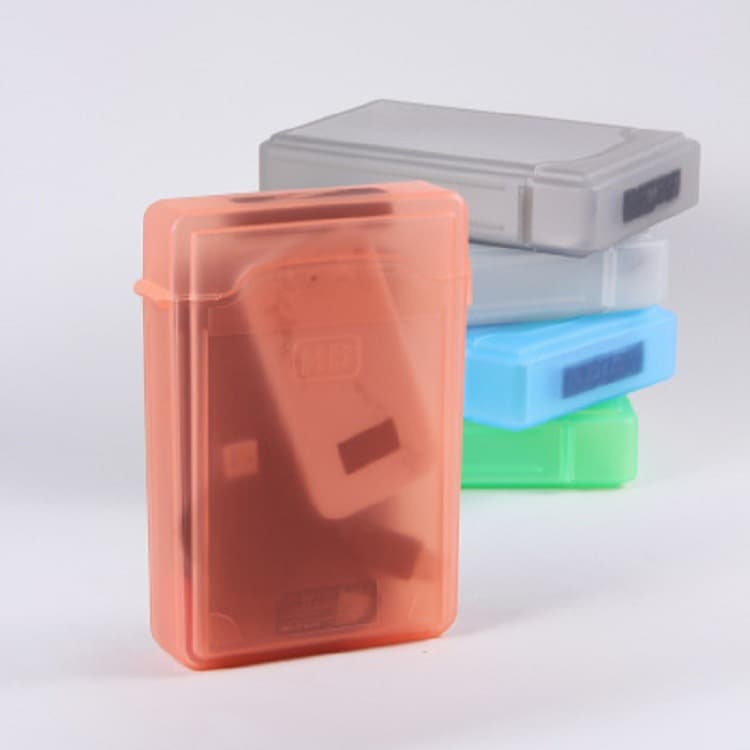3.5-inch Hard Drive Protective Case Plastic Box Shockproof Hard Drive Holder PP Box Pressure-resistant Storage Case