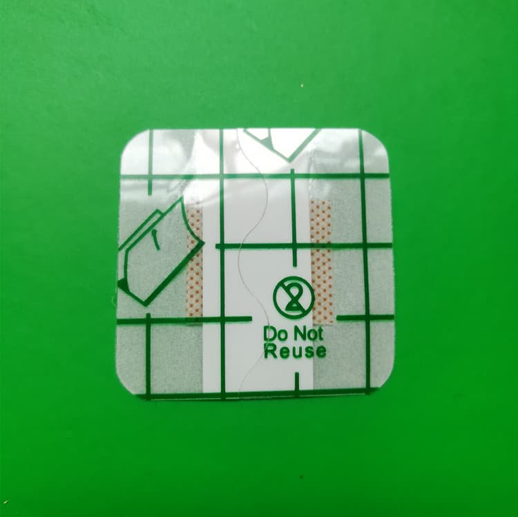PU square waterproof transparent bandage 38*38mm OK bandage exit