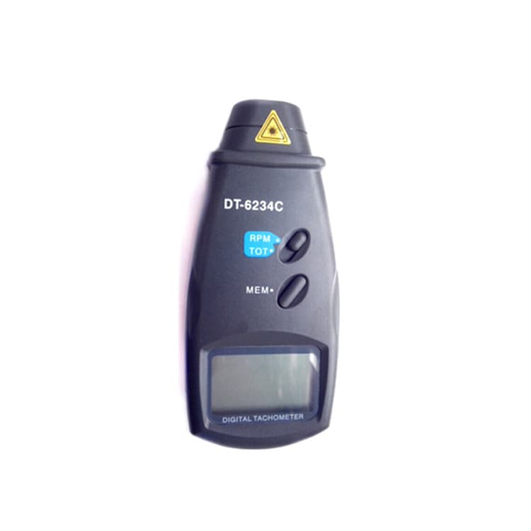 Laser tachometer non-contact smart motor photoelectric tachometer, photoelectric wind speed tester DT-6234C.