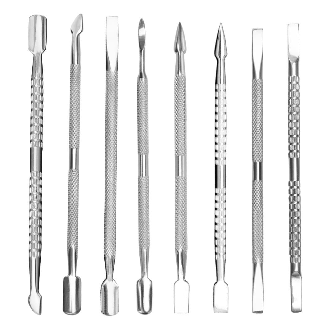 Factory wholesale nail trimmers, stainless steel double-ended nail trimmers, cuticle pushers.