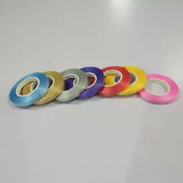 Cross-border hot sale 10 meters ribbon wedding ribbon tie balloon accessories decorative ribbon balloon tie rope available for wholesale