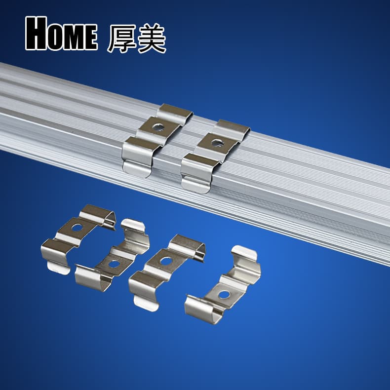T8 Integrated Mounting Plate T8 Integrated Tube Fixing Clip LED Fluorescent Light Bracket Installation Accessories