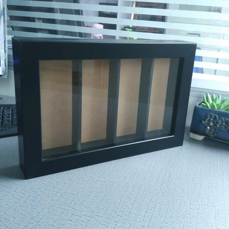 Hongyi Custom Thick 3D Photo Frame Grid Hollow Interior for Displaying Figures, Ornaments, and Art Frames