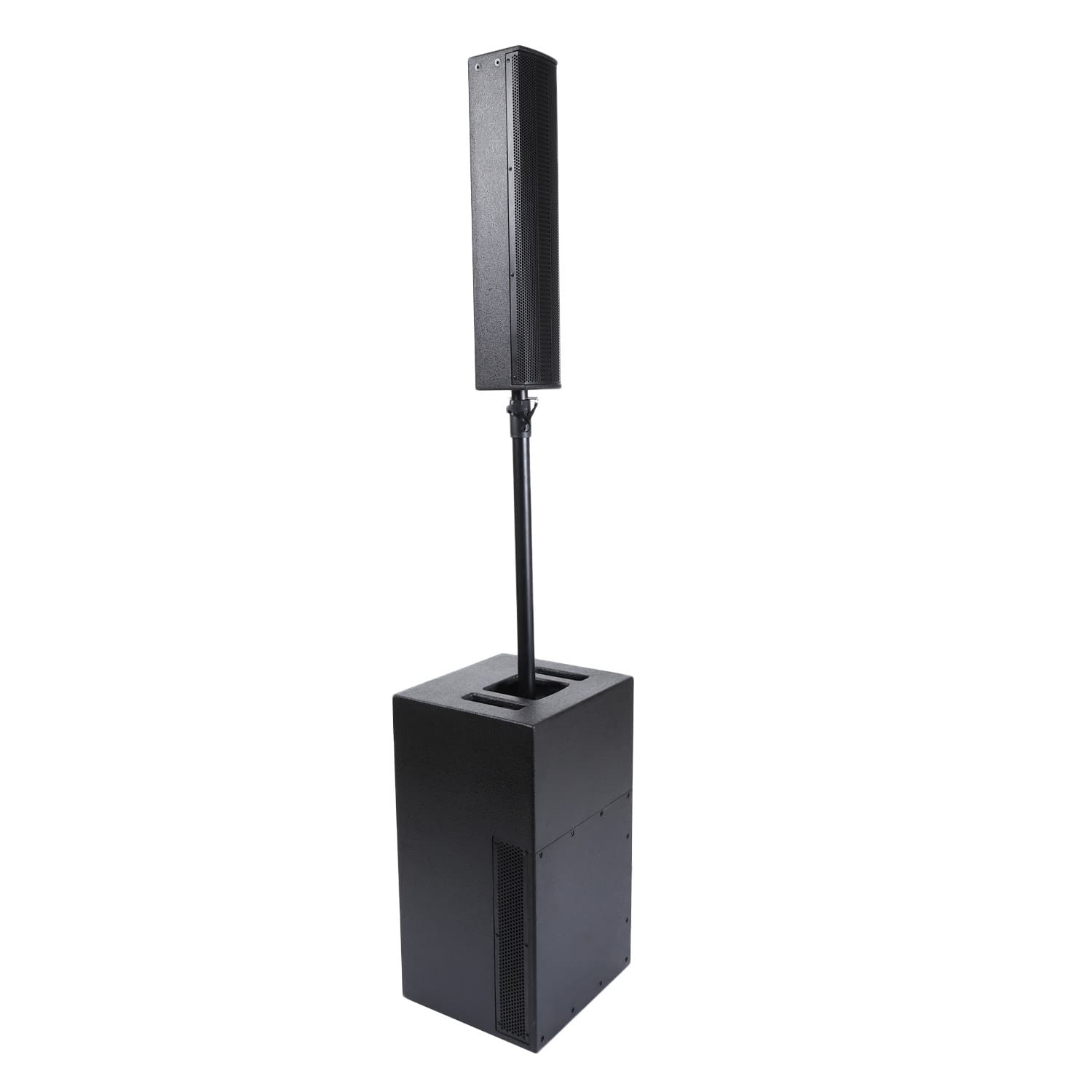 Four 4-inch active conference column speakers, indoor stage line array audio system, multimedia indoor audio system CS504