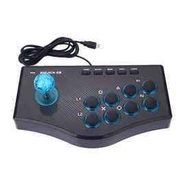 PC Fighting PS3 TV Set-Top Box Long Pole Arcade Game Joystick Computer USBF Joystick King of Fighters Factory Direct Sales