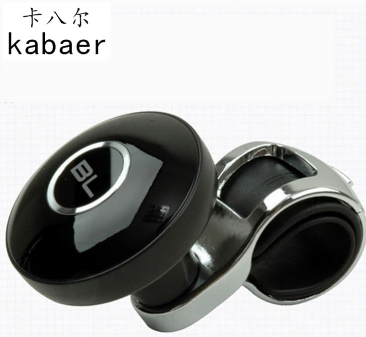 High-End Steering Wheel Spinner for Effort-Saving Direction Control with Aluminum Alloy Assistance Ball