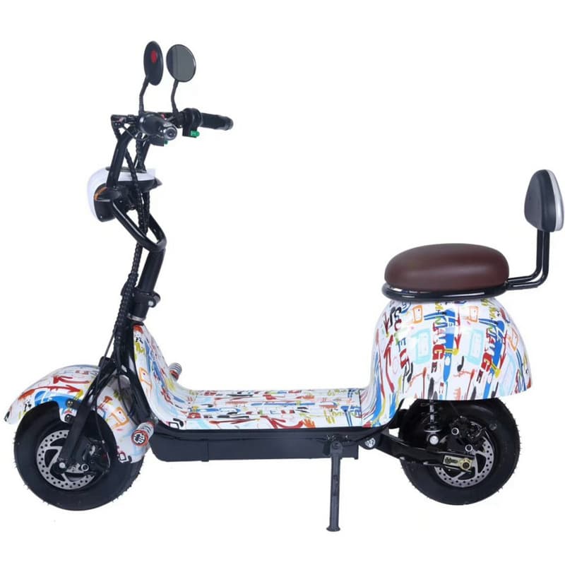 New Little Q Electric Scooter Brushless Lithium Battery Portable Foldable Battery Bike Two-Wheel Women's Fashion Commuter Vehicle