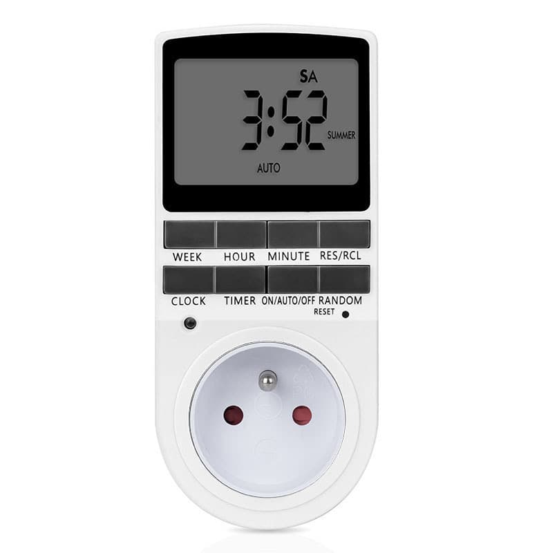 Factory direct sales of French-style large screen timer sockets, timer switches.