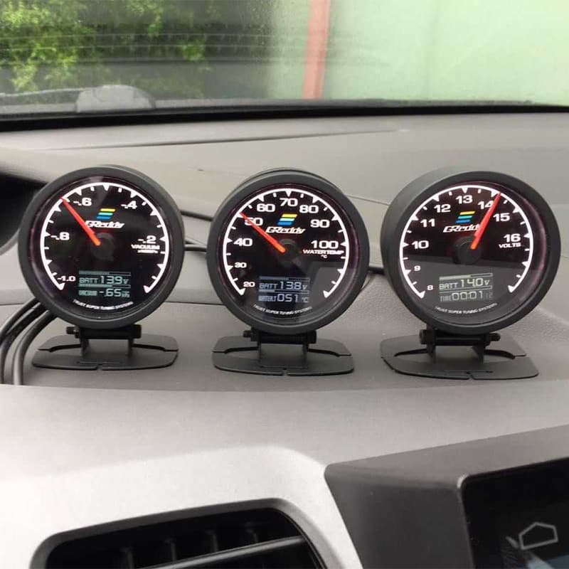 Popular Export Car Modification Racing Gauge Set: Water Temperature, RPM, Oil Temperature, Oil Pressure, Voltage, Exhaust Temperature, Turbo Pressure