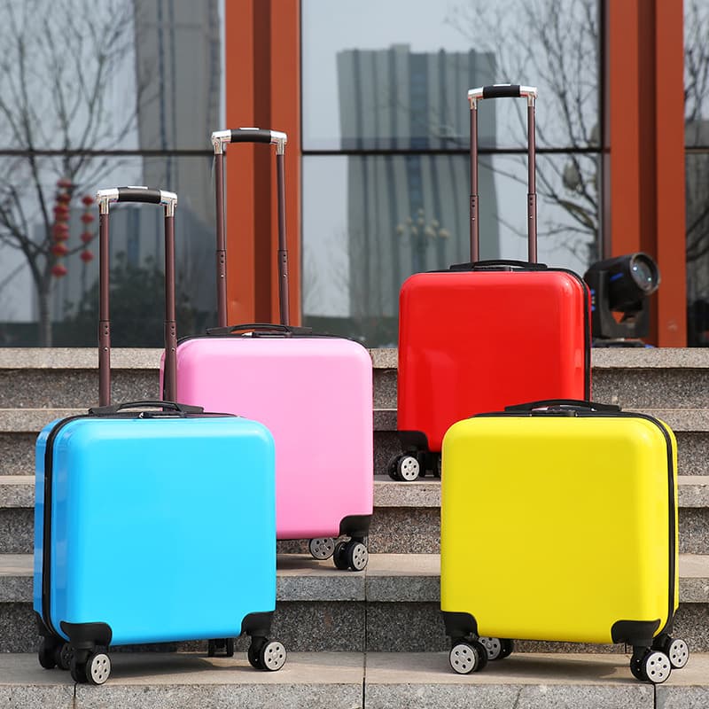 Manufacturer Wholesale Children's Trolley Case, 18-inch Carry-on Suitcase with ABS Thickened Waterproof and Wear-resistant Material, Logo Printing Available