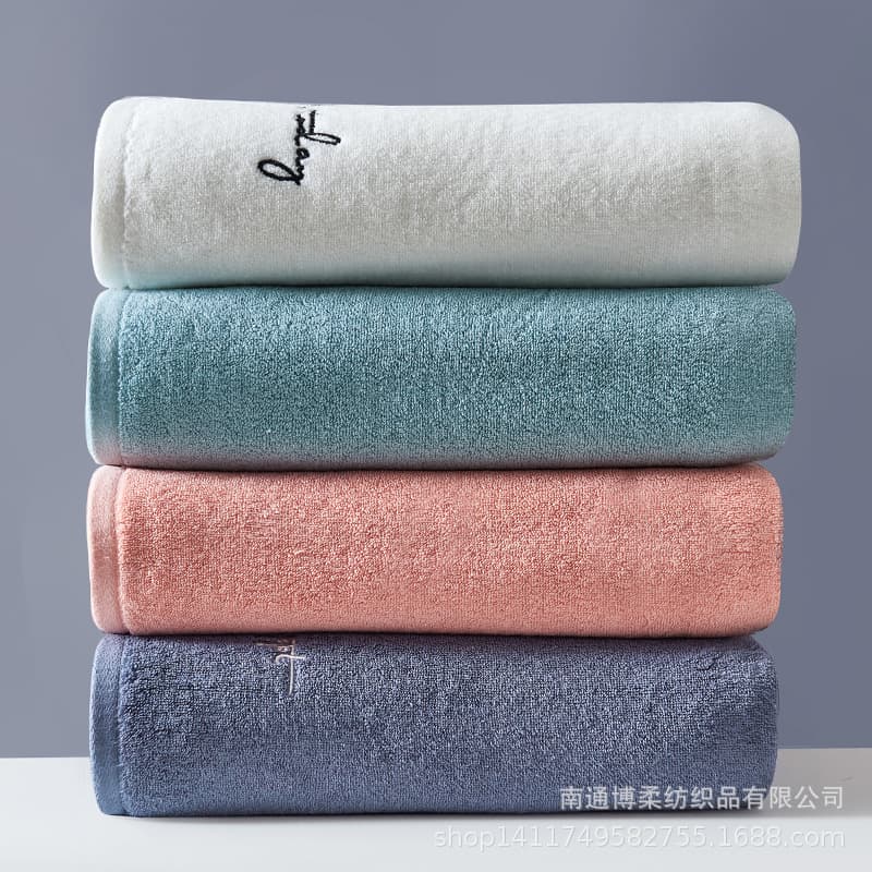Pure Cotton Hotel Towel and Bath Towel Three-Piece Set, Direct Sales, Absorbent and Thickened for Adults, Manufacturer Wholesale