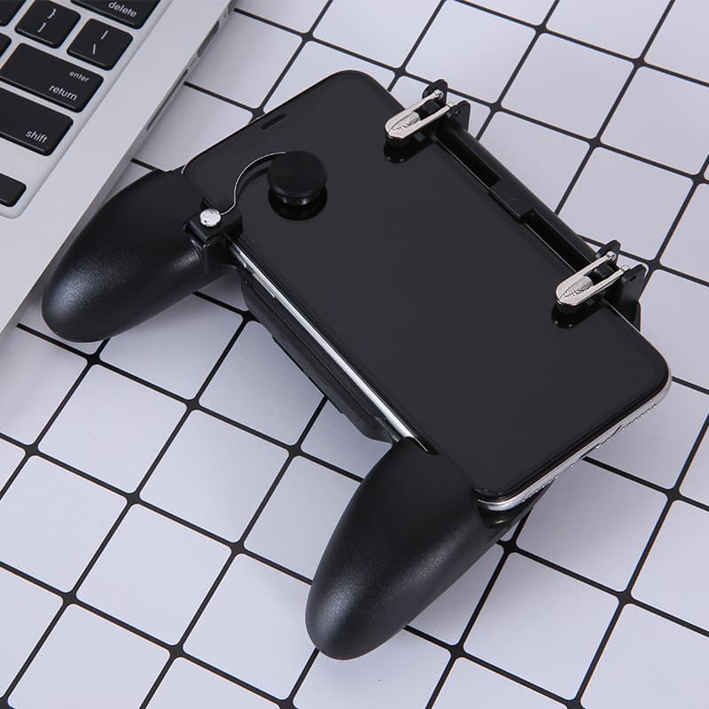 New W11+ Chicken-Eating Artifact Moving Gun Battle Game Controller Four-Point Animal Science Auxiliary Peripherals Factory Direct Sales