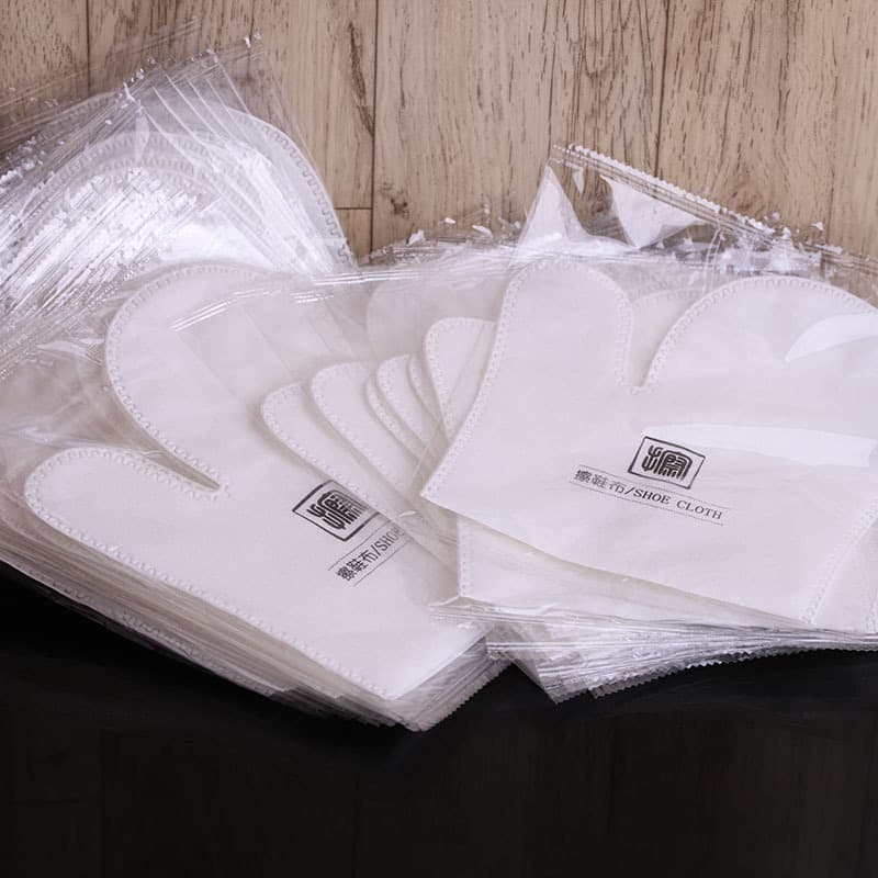 Shoe Cleaning Cloths for Hotels, Guest Rooms, and B&Bs, Disposable Needle-Punched Hydroentangled Fabric, Wholesale