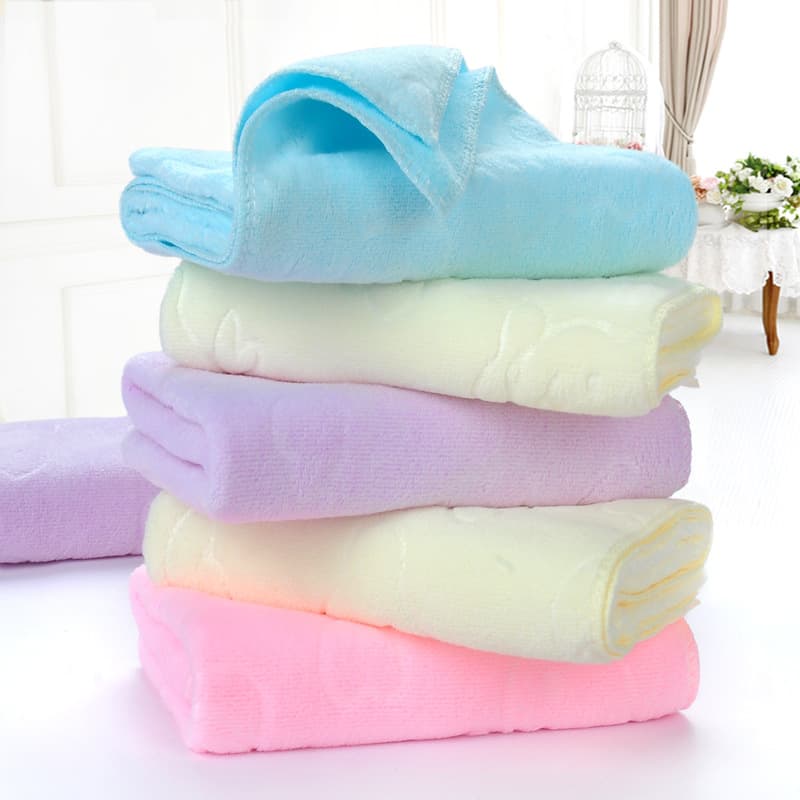 Wholesale Fiber Towels for Adults, Hotel Towels, Beauty Salon Towels, Logo Gift Embossed Bear Towels