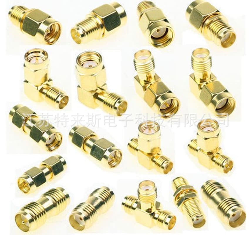 SMA Series 18/16 Types of Adapters SMA Tee KJK 90 Degree SMA-JKW SMA-KK Straight SMA-KKY