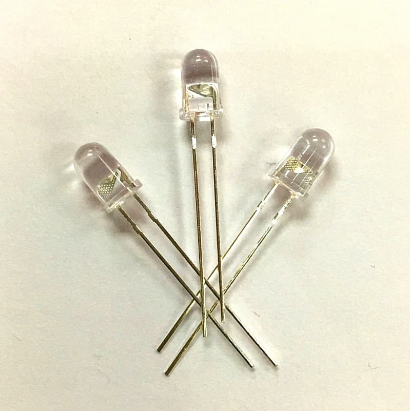 IR-5238C Infrared Emitter Diode 940nm Remote Control Emitter Head, 5mm Infrared Emitter Diode