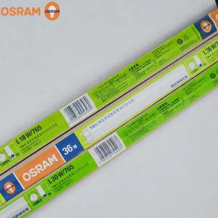 OSRAM T8 Tube YZL 18W/30W/36W Grille Light Bracket Warehouse Factory Backup Fluorescent Tube