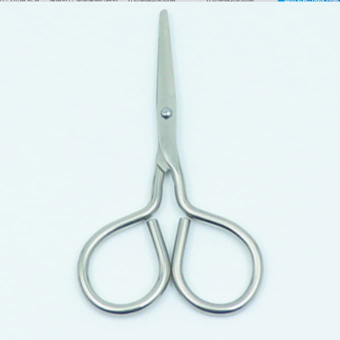 Carbon steel round head scissors, bandage scissors, gauze scissors, survival first aid kit accessories, small metal scissors, factory wholesale