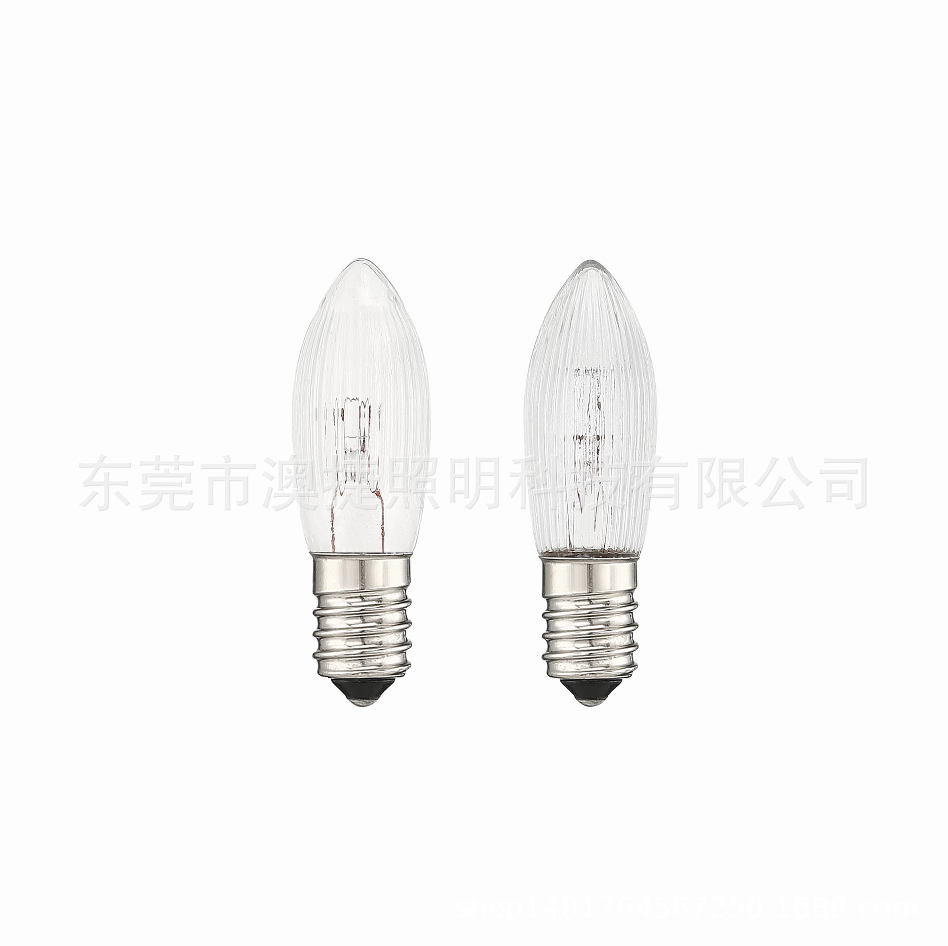 Factory Direct E10 C6 Patterned (Olive) Bulbs - Full/Half Pattern Available