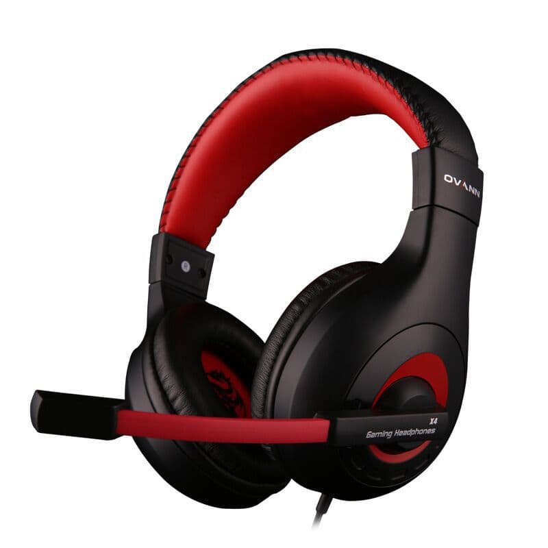 Oufan X4 Over-Ear Gaming Headset PC Voice Headset L0L Wired Microphone