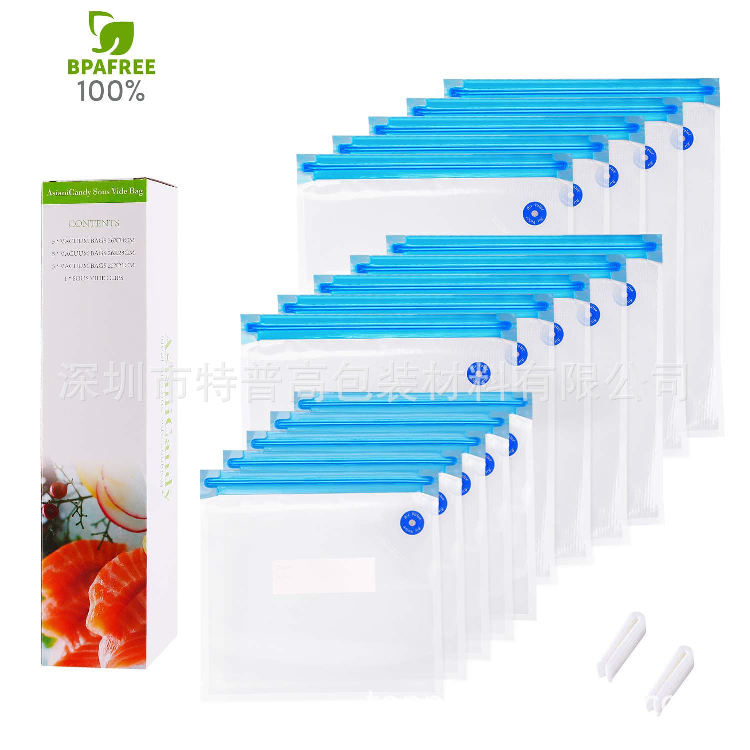 Packaging/Plastic Food Bag - Multi-purpose Plastic Bags for Packaging, Transparent and Durable