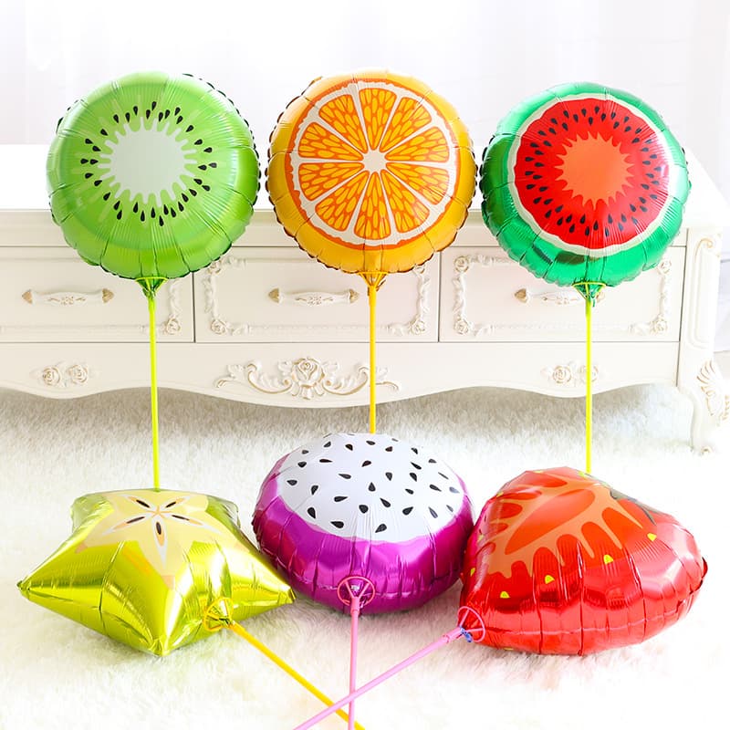 18-inch Foil Balloons, Kids Birthday Party Decoration Balloons, Summer WeChat Business Ground Promotion Gift Balloons