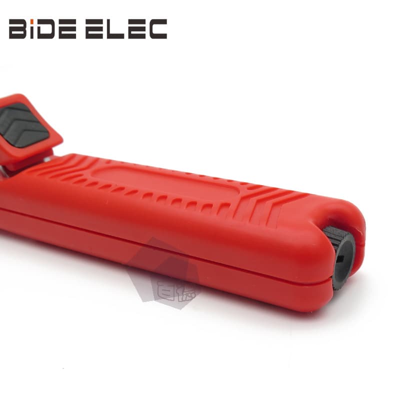 BDWS25-6 Wire Stripper Tool with Hook Blade, Stripping Diameter 8-28mm, BIDE ELEC