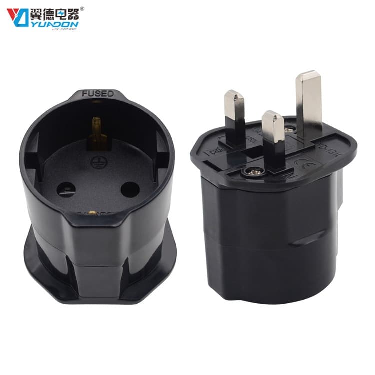 European to British Plug Adapter EU to UK Plug Converter UK PLUG
