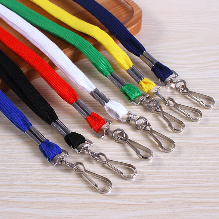 Lanyard Manufacturer for Chest Cards, Work IDs, Exhibition Badges, and Factory Tags with Screen Printing and Swivel Hooks