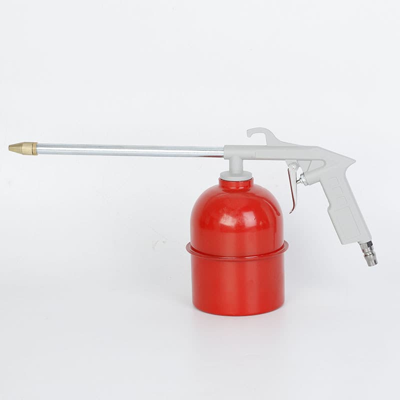 NF Pneumatic Engine Cleaning Gun with Pot Water Gun Long Handle Dust Blower Water Spray Gun Oil Spray Gun Air Conditioning Cleaning High Pressure