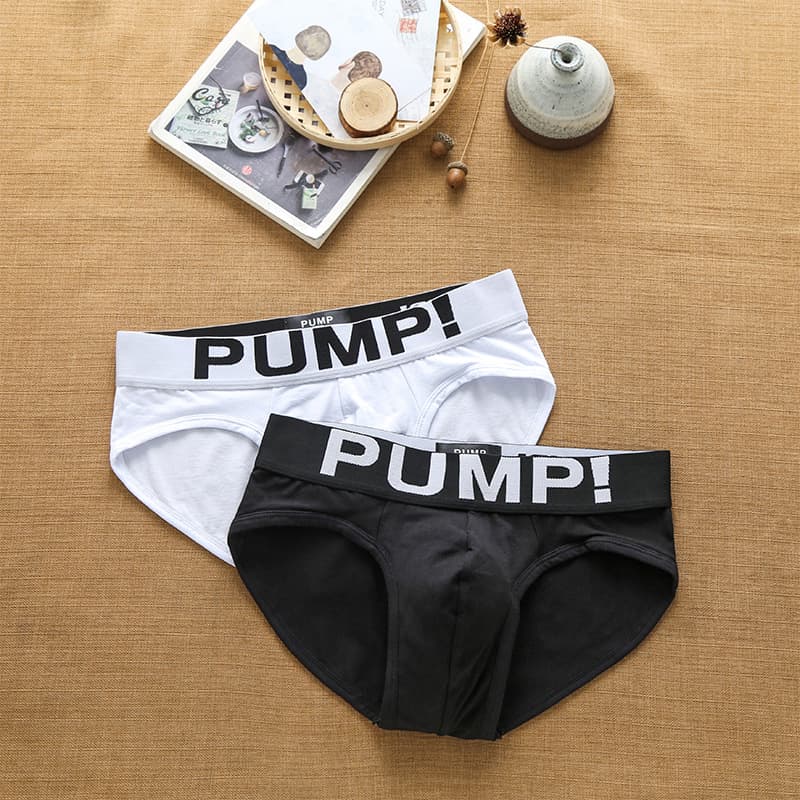 Wholesale Export Youth Sports Men's Underwear Cotton Sexy PUMP! Briefs PM3-M231