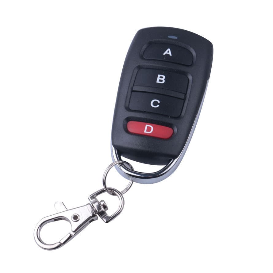 Universal Copy Wireless Remote Control 433MHz Electric Garage Door Key Remote Control for Various Wireless Fixed Code Remote Controls