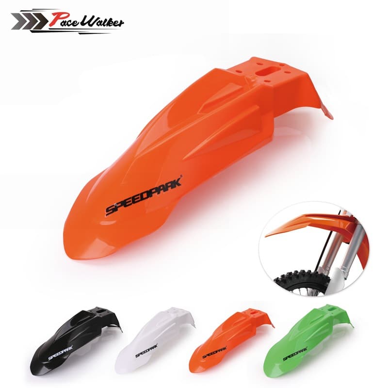 Modified motorcycle front fender, water deflector, plastic visor shield, suitable for Yamaha Suzuki.