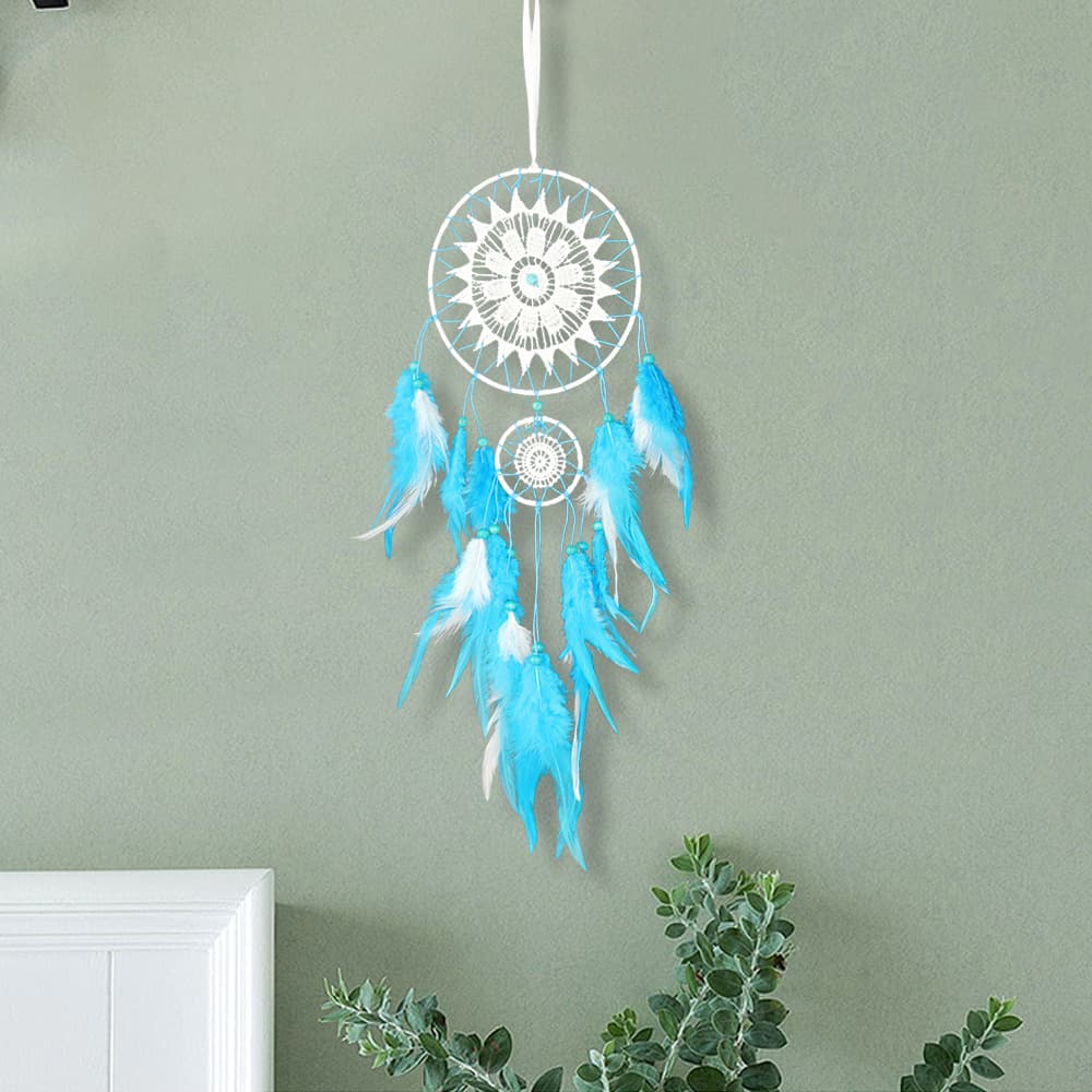 Shell Lace Dream Catcher Home Decorative Wall Hanging Gift for Friends and Classmates for School Season