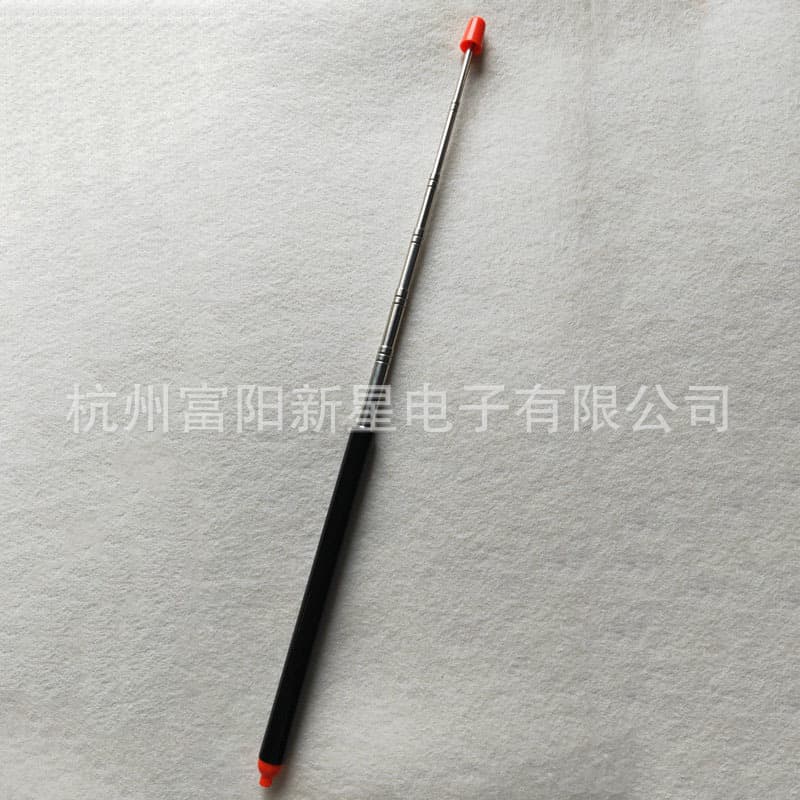 1.2-Meter Stainless Steel Telescopic Pointer with Dual-Groove Tube Design for Classroom and Conference Use