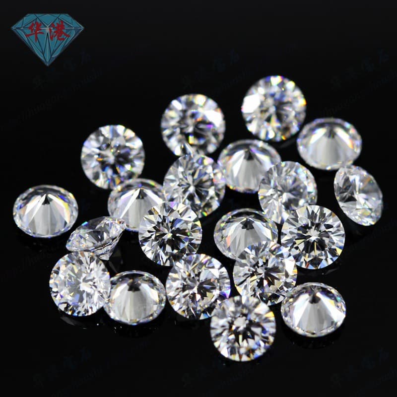 HPHT Synthetic Grown Diamonds Round Artificial Laboratory Grown Crushed Diamonds Centigrade Diamonds Small Matching Diamonds DEF Wholesale