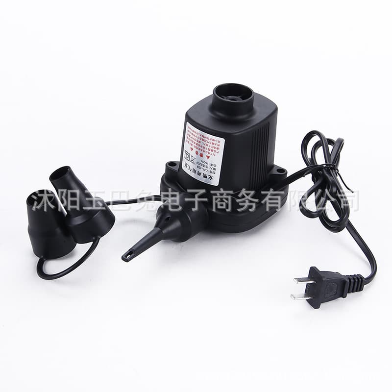 Cross-border Electric Air Pump Inflator Deflator Dual-Use for Home Pool Fast Portable Air Pump Wholesale Factory