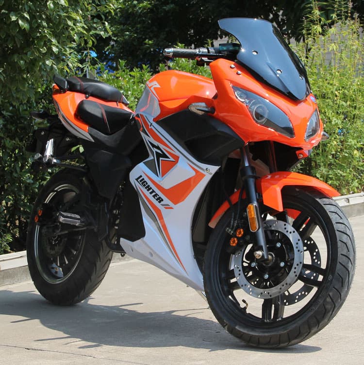 Wholesale Cross-Border Adult Cool Running High-Power Electric Motorcycle Large Adult Commuter Electric Scooter