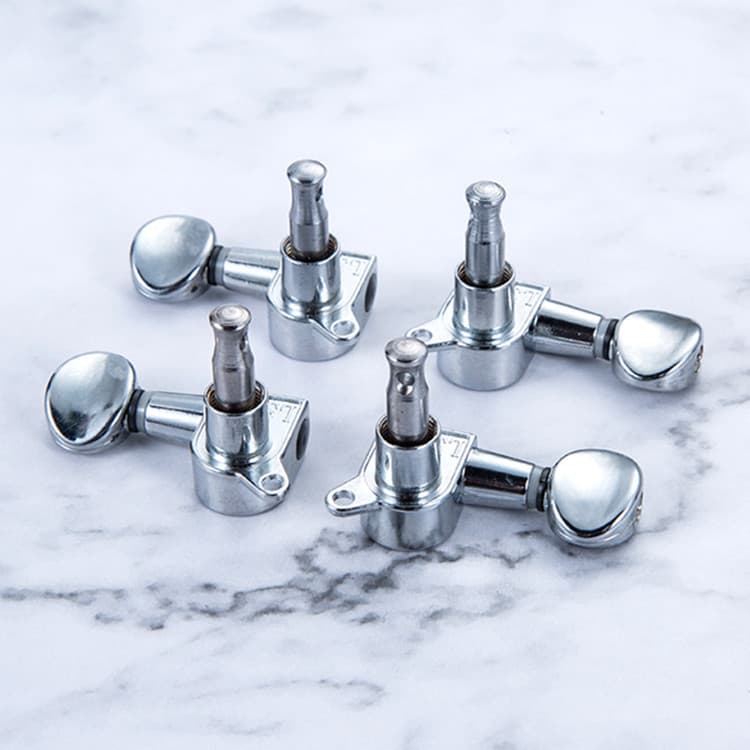 Wholesale Acoustic Guitar Three-in-Line Tuning Pegs, Guitar Locking Tuners, Fully Enclosed Electric Guitar Tuning Pegs, Knobs, Tuning Keys
