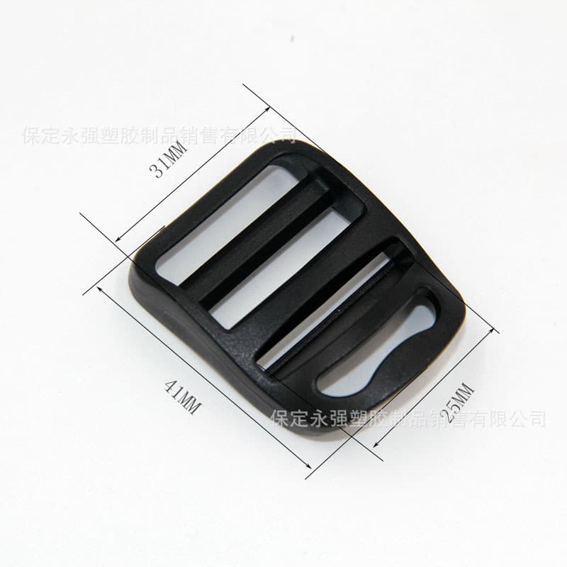 Plastic POM Ladder Buckle Plastic PP Four-Position Buckle Plastic Rectangular Buckle Plastic Snap Buckle