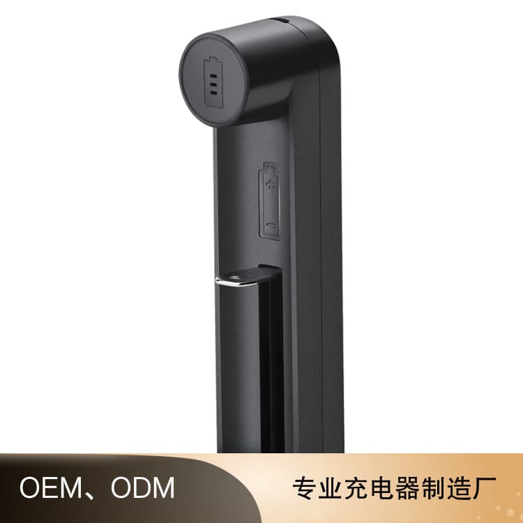 18650 Charger USB 3.7V 26650 Smart Universal Cradle Charger 4.2V 21700 Lithium Battery Charger Single Slot