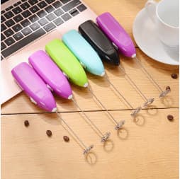 Portable Electric Egg Beater Coffee Mixer Kitchen Tool For Home Use Milk Frother Small Size Handheld Drink Mixer