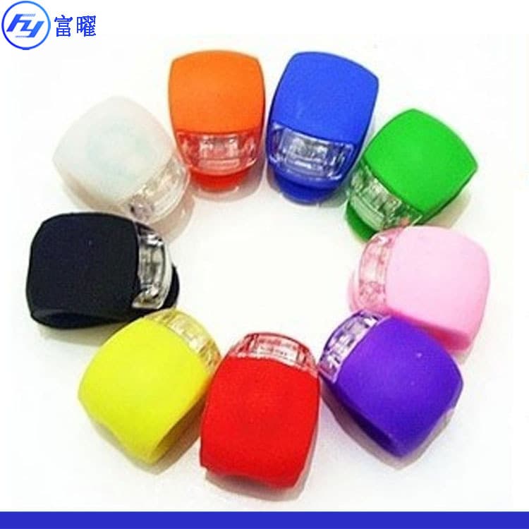 Frog Light Bicycle Light Silicone Warning Light Mountain Bike Tail Light LED Frog Light Customizable Logo