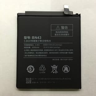 Replacement Battery for Xiaomi Redmi Note 4X BN43 Battery Redmi Note 4X Internal Battery