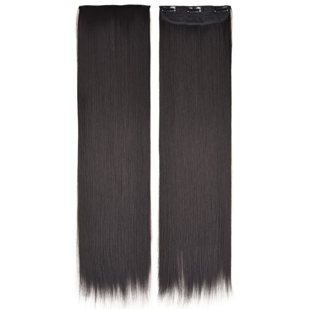 Ancient Costume Women's Long Hair Extension Clip 3-Clip Hair Extension Piece One-Piece Hair Extension