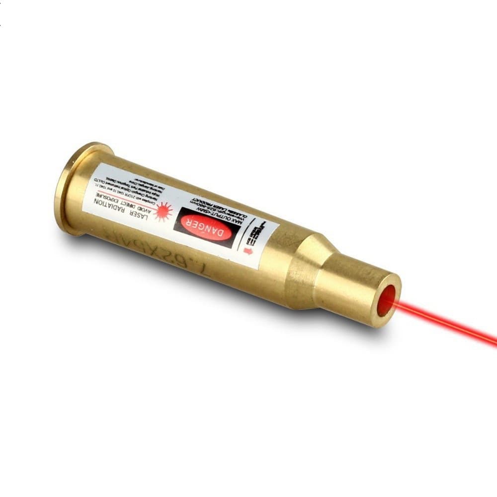 Tactical Outdoor Hunting Red Dot Laser Sight 7.62x54R Infrared Laser Aiming Device Red Light Bore Sighter