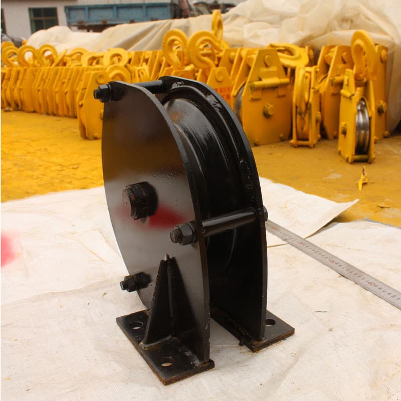 Mining Guide Pulley P60 Scraper Winch Rock Loader Matching Guide Pulley Fixed Pulley Mining Return Pulley Custom Wholesale