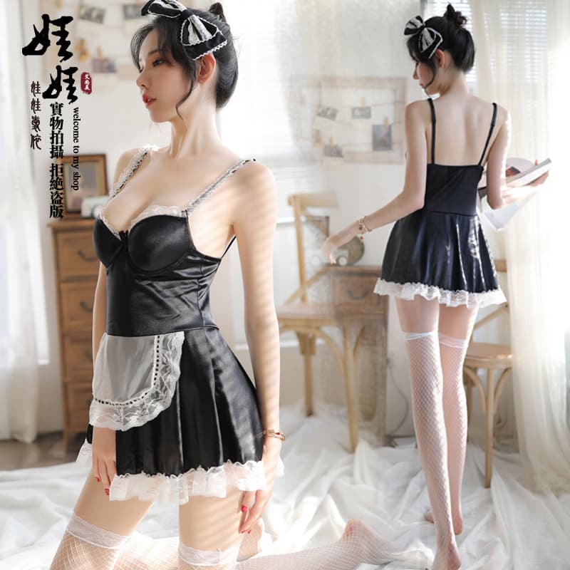 Women's Uniform Set Factory Wholesale Underwear Maid Servant Role-Play Stage Costume Christmas Cosplay