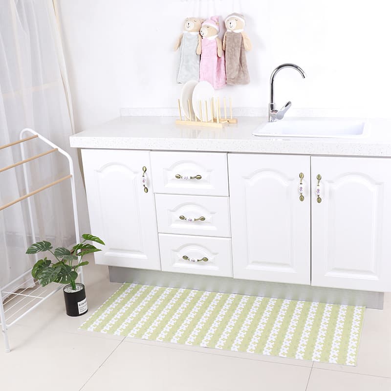 Wholesale floor mat self-adhesive foyer kitchen splicing anti-slip mat non-woven self-adhesive bottom wall sticker floor mat carpet